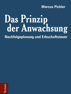 cover image of Das Prinzip der Anwachsung